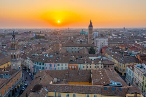 Parma city skyline